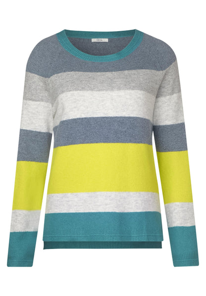 Block Stripe Pullover