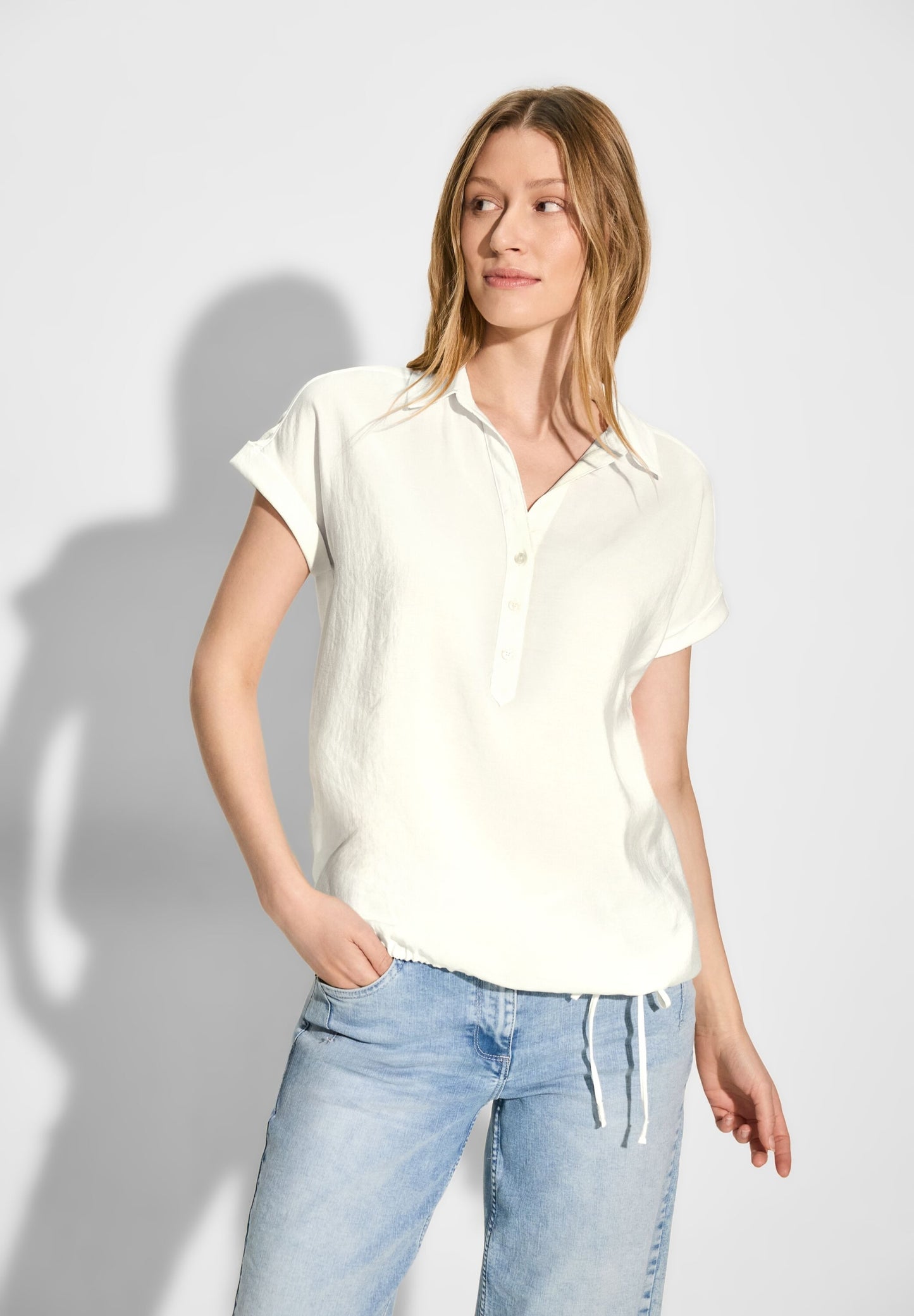 Shape Solid Blouse