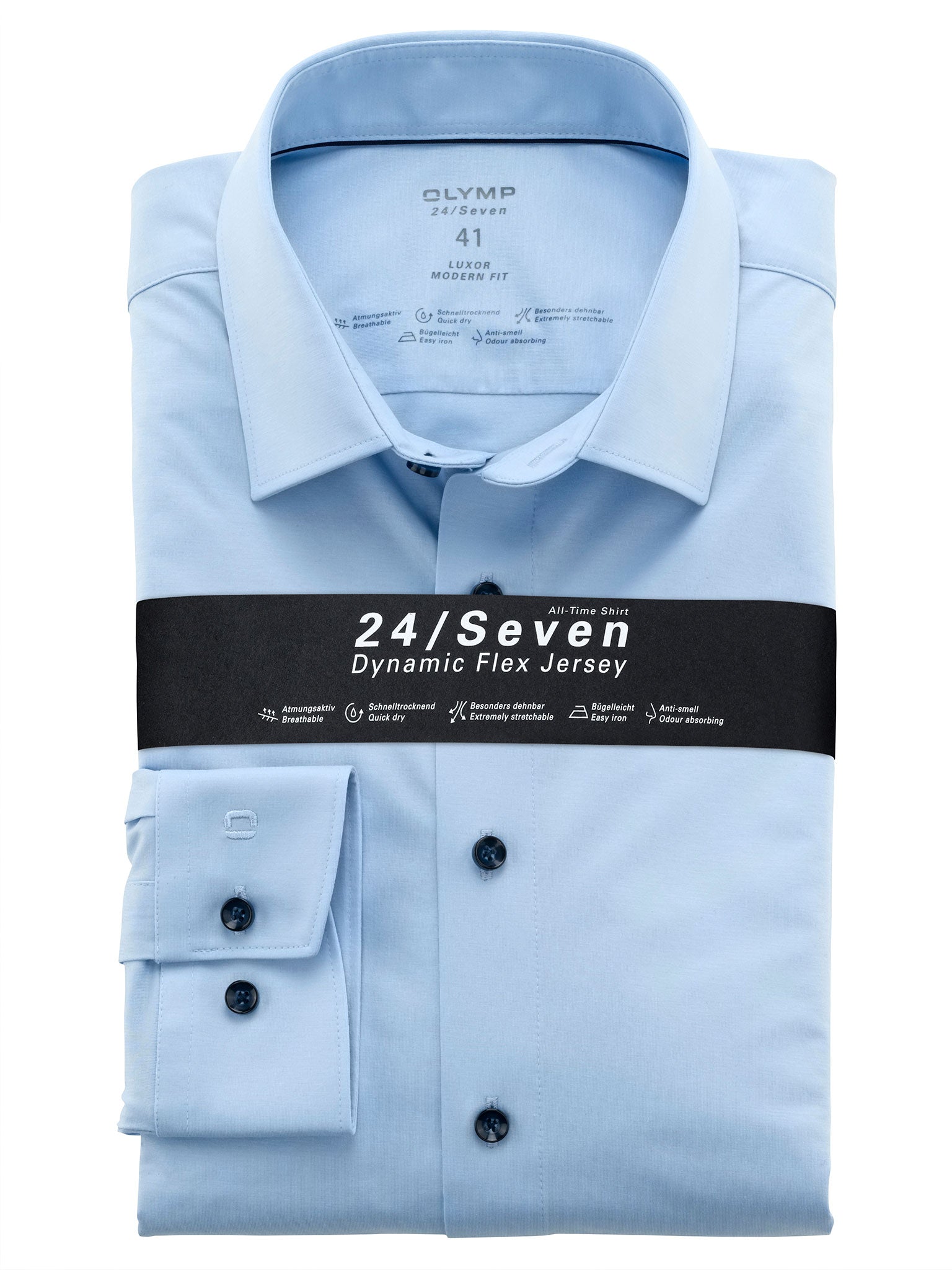 Olymp Luxor 24/Seven Herren Hemd Modern Fit – Modehaus Arz