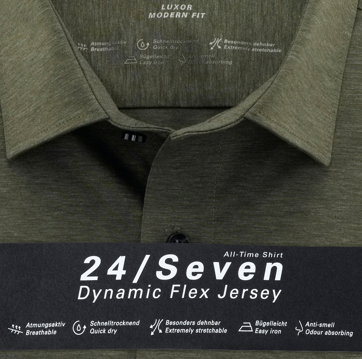 Olymp Luxor Arz Fit Modehaus Herren Hemd 24/Seven Modern –